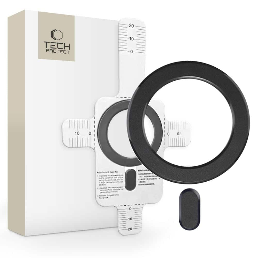 Tech-Protect Magmat Magsafe universal μαγνητικός δακτύλιος μαύρος