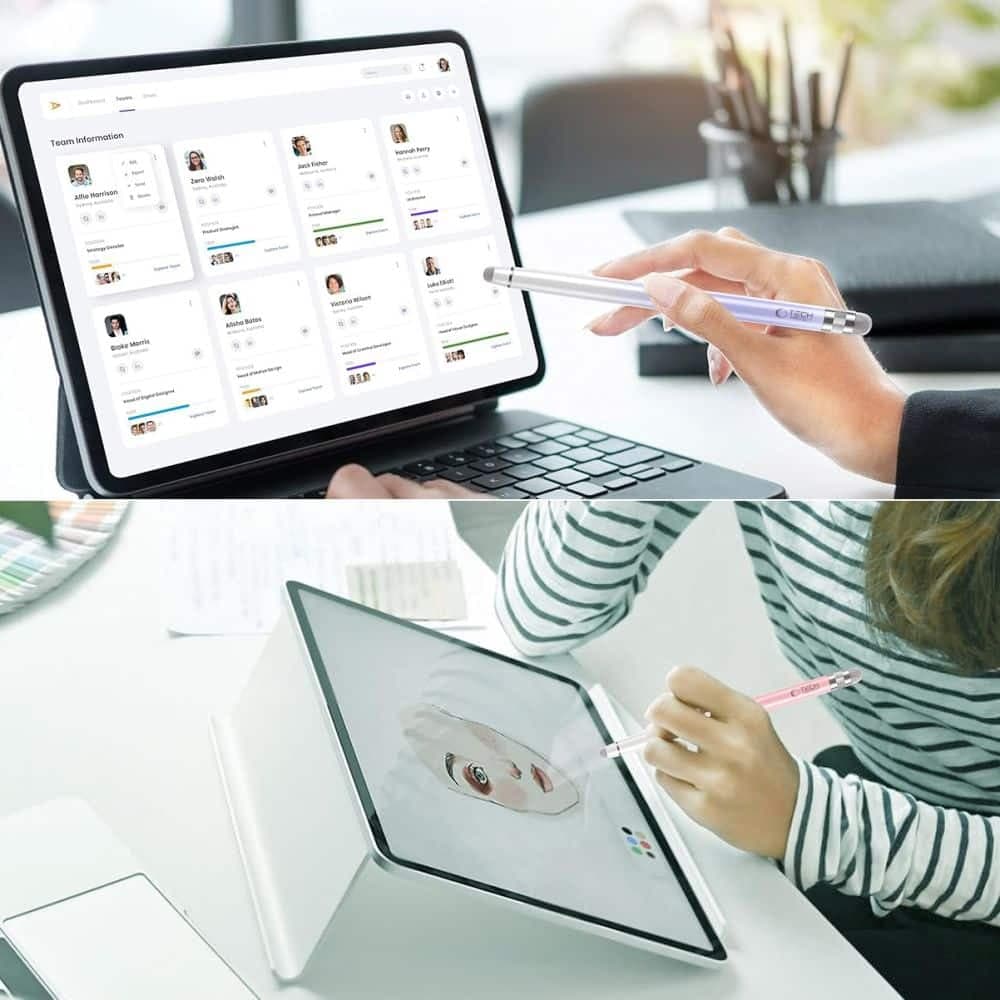 Tech-Protect USP100 4-Tip Touch Stylus Pen βιολετί/ροζ 7