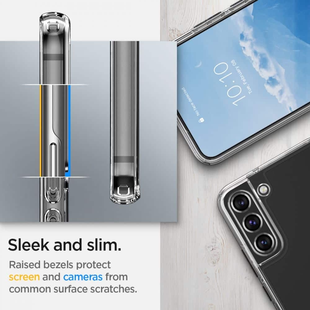 Spigen Ultra Hybrid - θήκη για Samsung Galaxy S22 - Διάφανο 11
