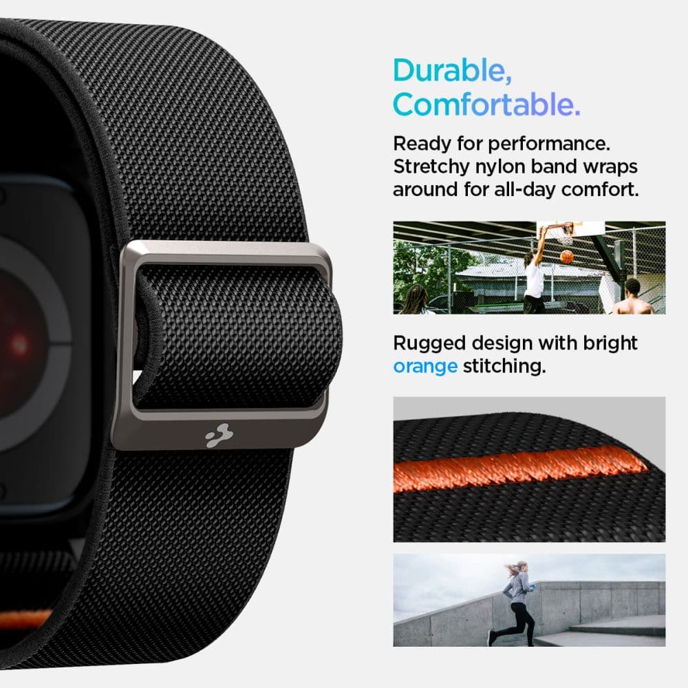 Spigen Lite Fit Pro - θήκη για Apple Watch 10 / 11 - Μαύρο 12