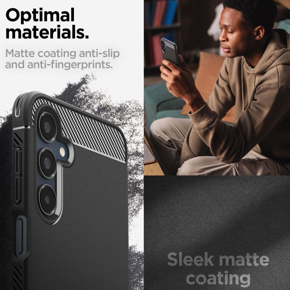 Spigen Rugged Armor - θήκη για Samsung Galaxy A16 / 5G - Μαύρο 13