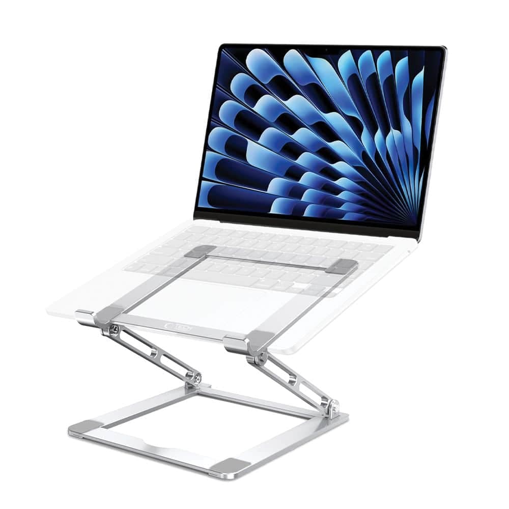 Tech-Protect ULS400 Prodesk βάση φορητού υπολογιστή ασημί 2