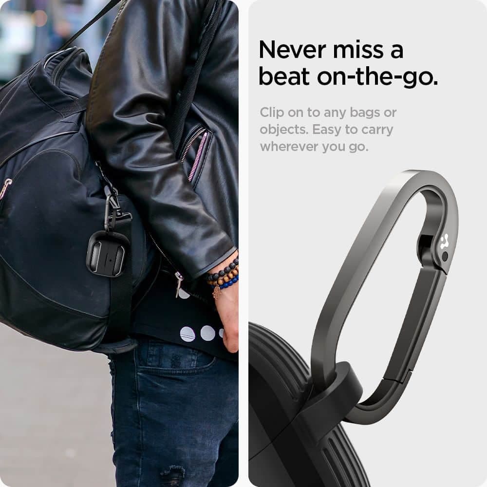 Spigen Rugged Armor Samsung Galaxy Buds 3 / 3 Pro ματ μαύρο 14