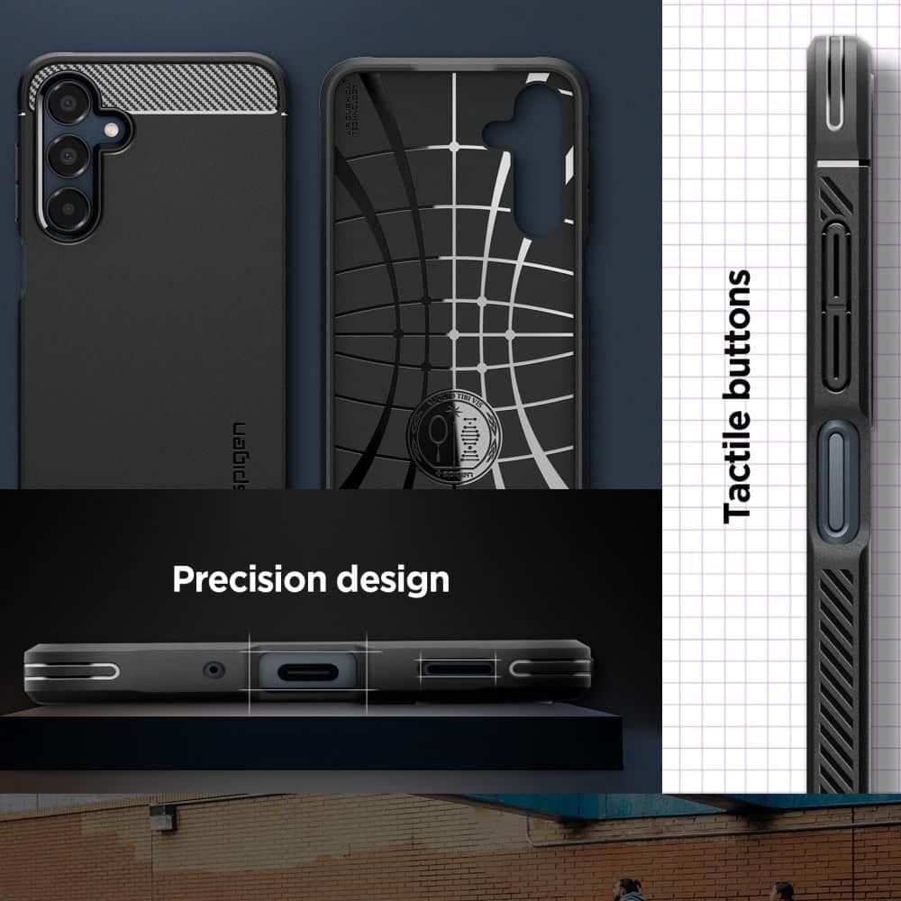 Spigen Rugged Armor - θήκη για Samsung Galaxy A16 / 5G - Μαύρο 14