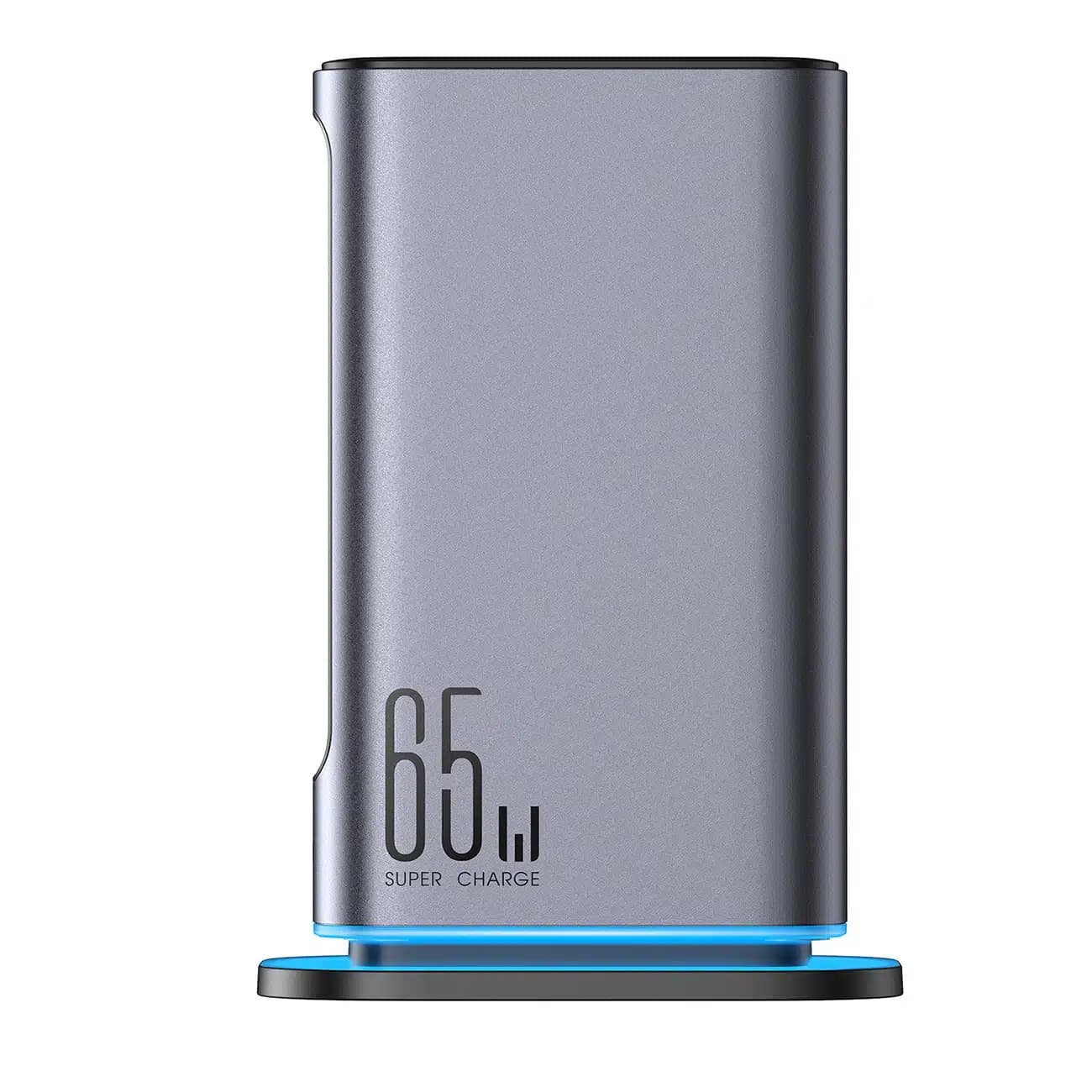 Joyroom JR-TCM02 φορτιστής GaN 65W ΕΕ 4x USB-C 2x USB-A - σκούρο γκρι 2