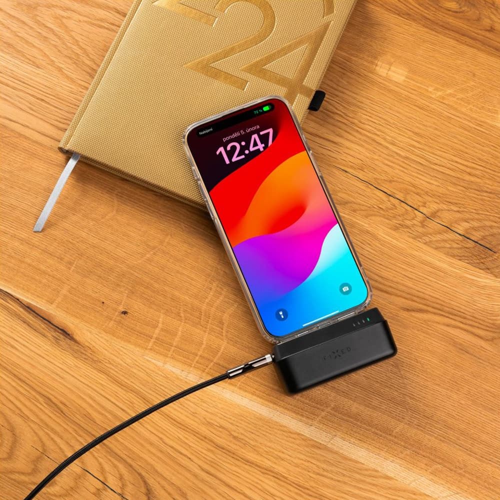Fixed - Power Bank (FIXZEN-5PL-BK) - Type-C, Συμπαγής Σχεδίαση, PD20W, 5000mAh - Μαύρο 9