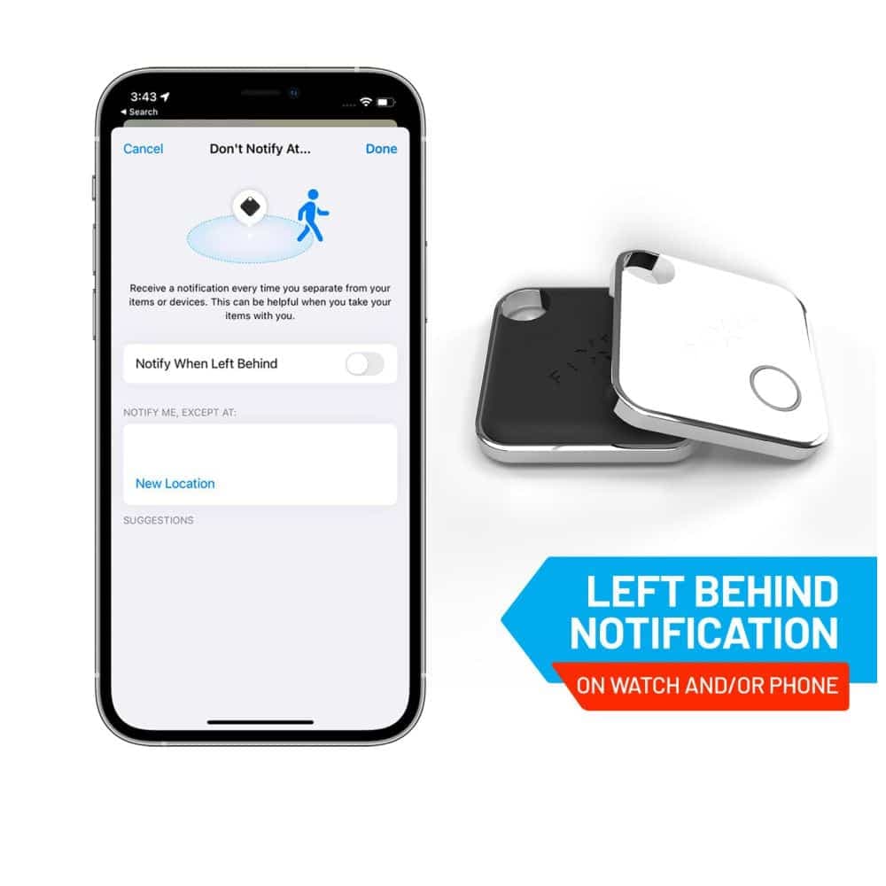Fixed - Smart Tag (FIXTAG-WH) - Συμβατό με Apple Find My, Bluetooth 5.0, IP66 6