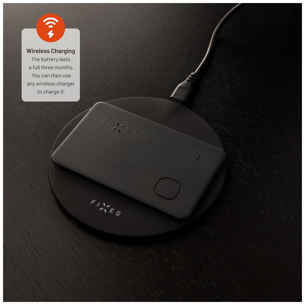 Fixed - Smart Tracker (FIXTAG-CARD-BK) - Κάρτα Tag, Συμβατή με Apple Find My, Bluetooth 5.0, IP66 - Μαύρο 5