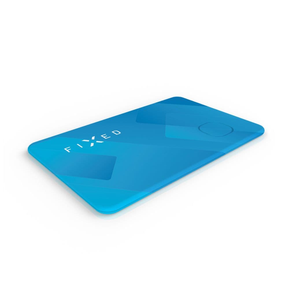 Fixed - Smart Tracker (FIXTAG-CARD-BL) - για πορτοφόλι, συμβατό με Apple Find My, Bluetooth 5.0, IP67 - μπλε