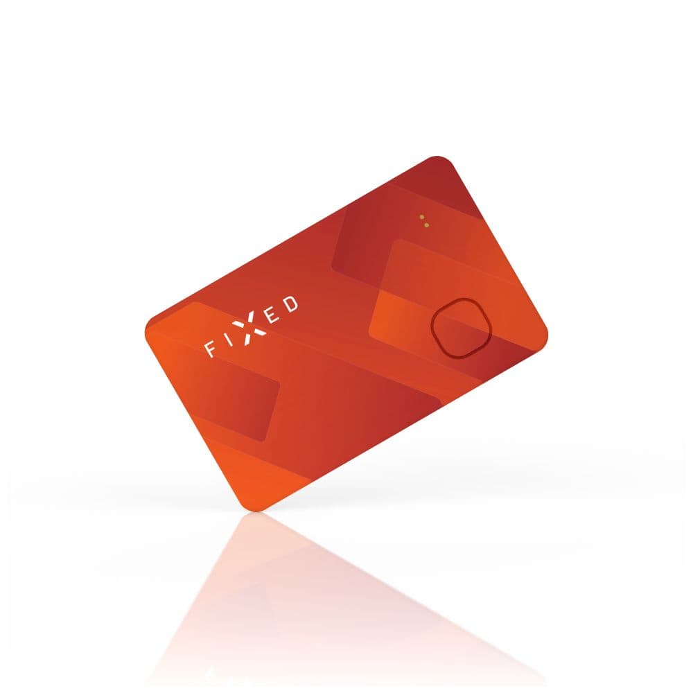 Fixed - Smart Tracker (FIXTAG-CARD-OR) - για πορτοφόλι, συμβατό με Apple Find My, Bluetooth 5.0, IP67 - κόκκινο 3