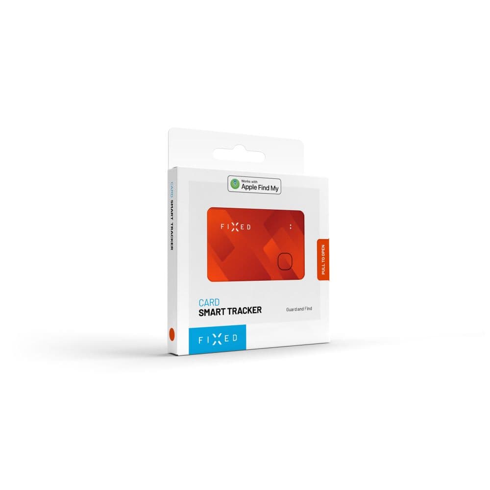 Fixed - Smart Tracker (FIXTAG-CARD-OR) - για πορτοφόλι, συμβατό με Apple Find My, Bluetooth 5.0, IP67 - κόκκινο 13