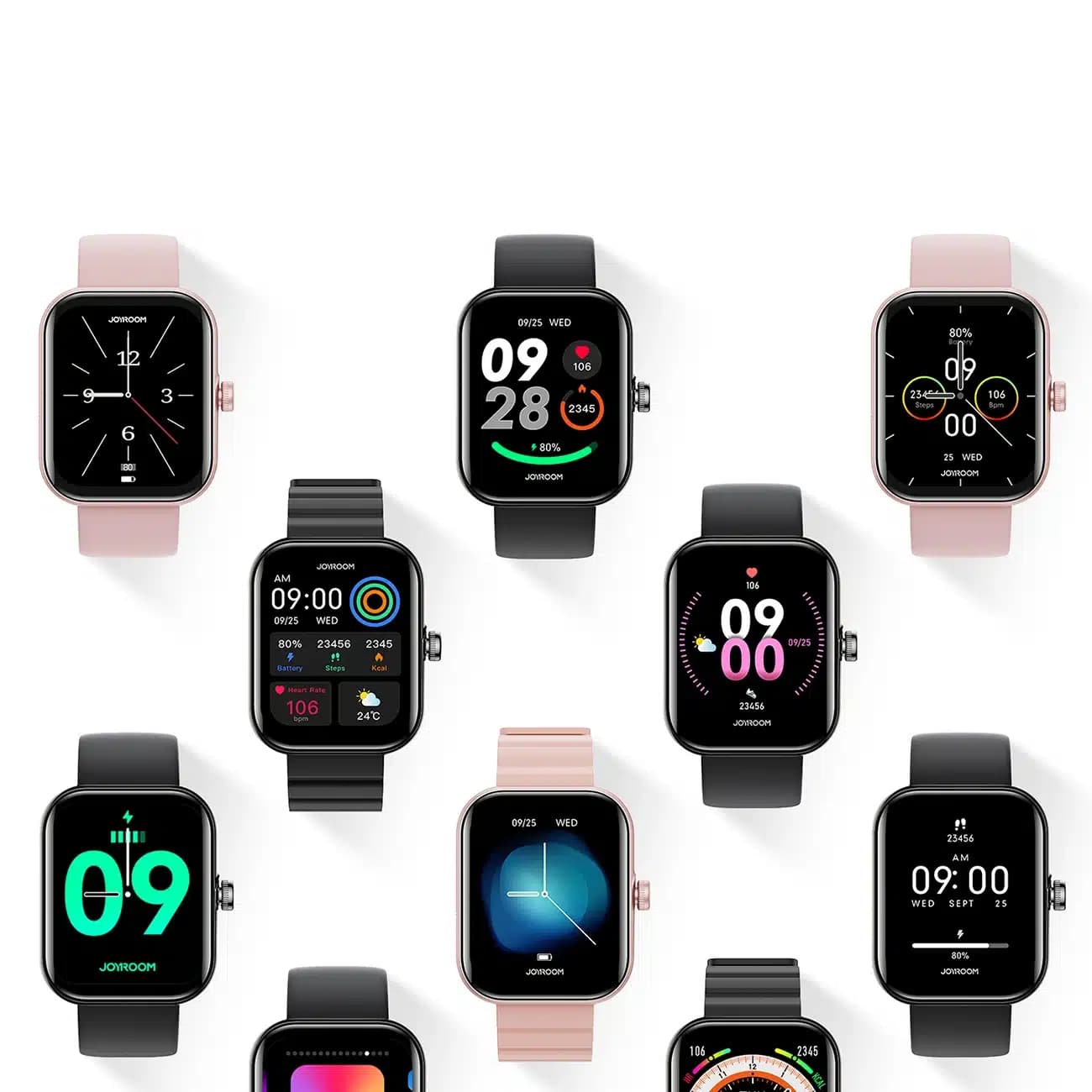 Joyroom Fit-Life JR-FT5 Plus smartwatch με λειτουργία απάντησης κλήσεων - ροζ 12