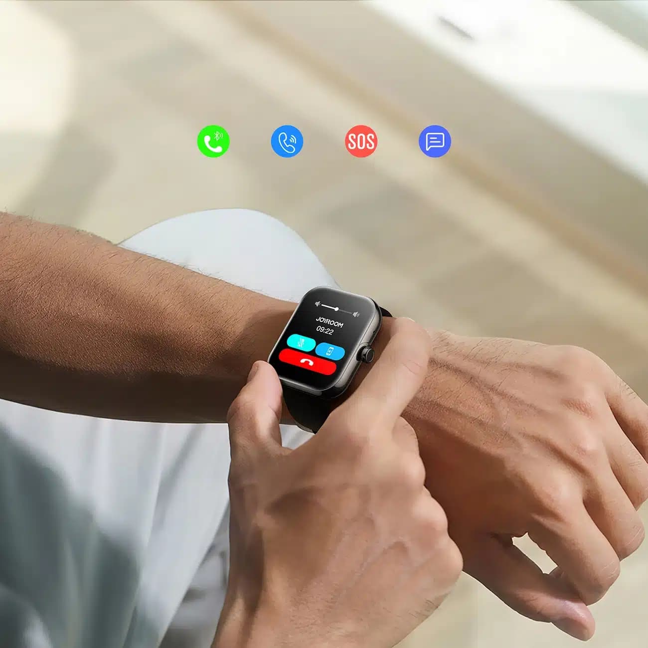 Joyroom Fit-Life JR-FT5 Plus smartwatch με λειτουργία απάντησης κλήσεων - ροζ 10