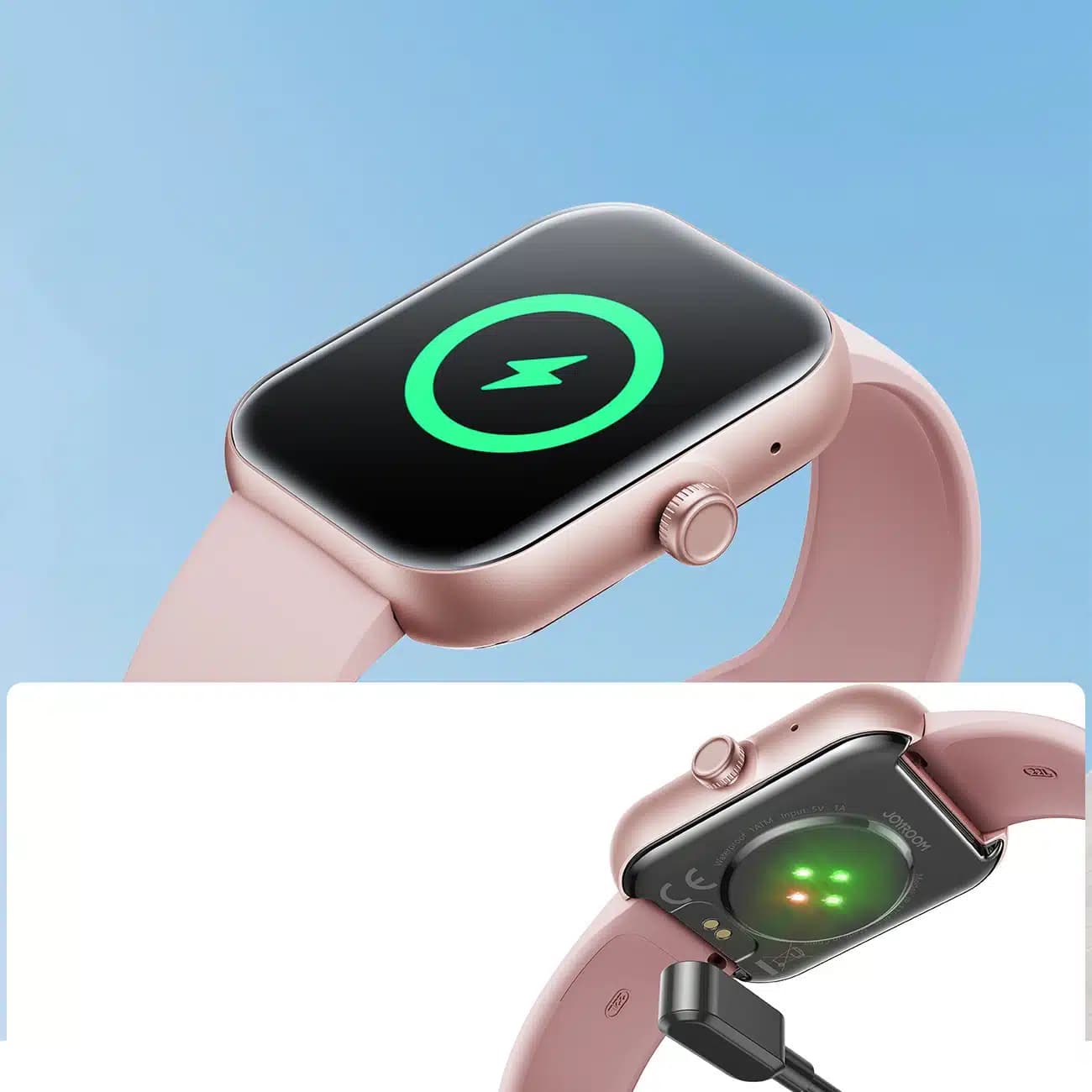 Joyroom Fit-Life JR-FT5 Plus smartwatch με λειτουργία απάντησης κλήσεων - ροζ 7