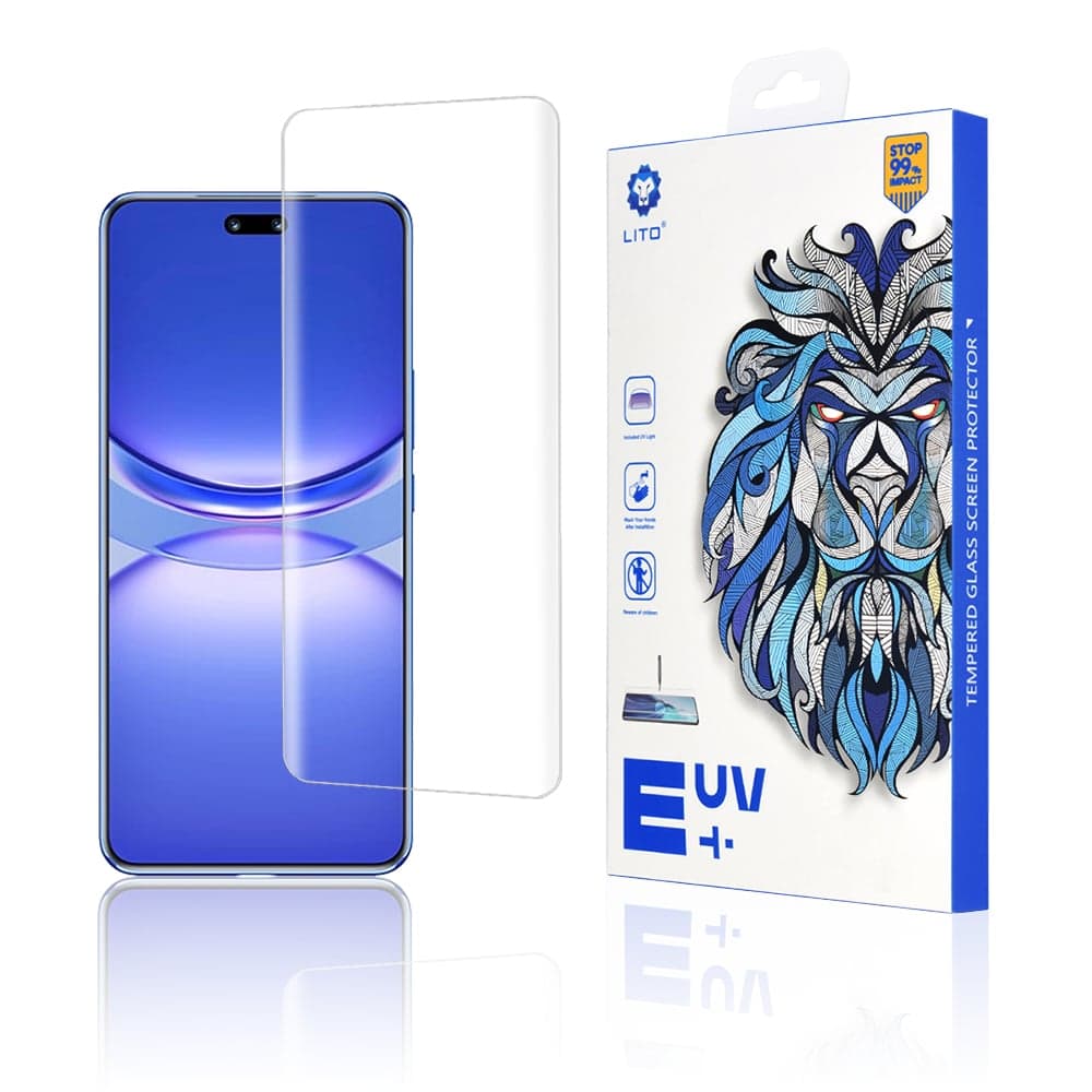Lito - 3D UV γυαλί - Huawei nova 12 Pro - Διαφανές