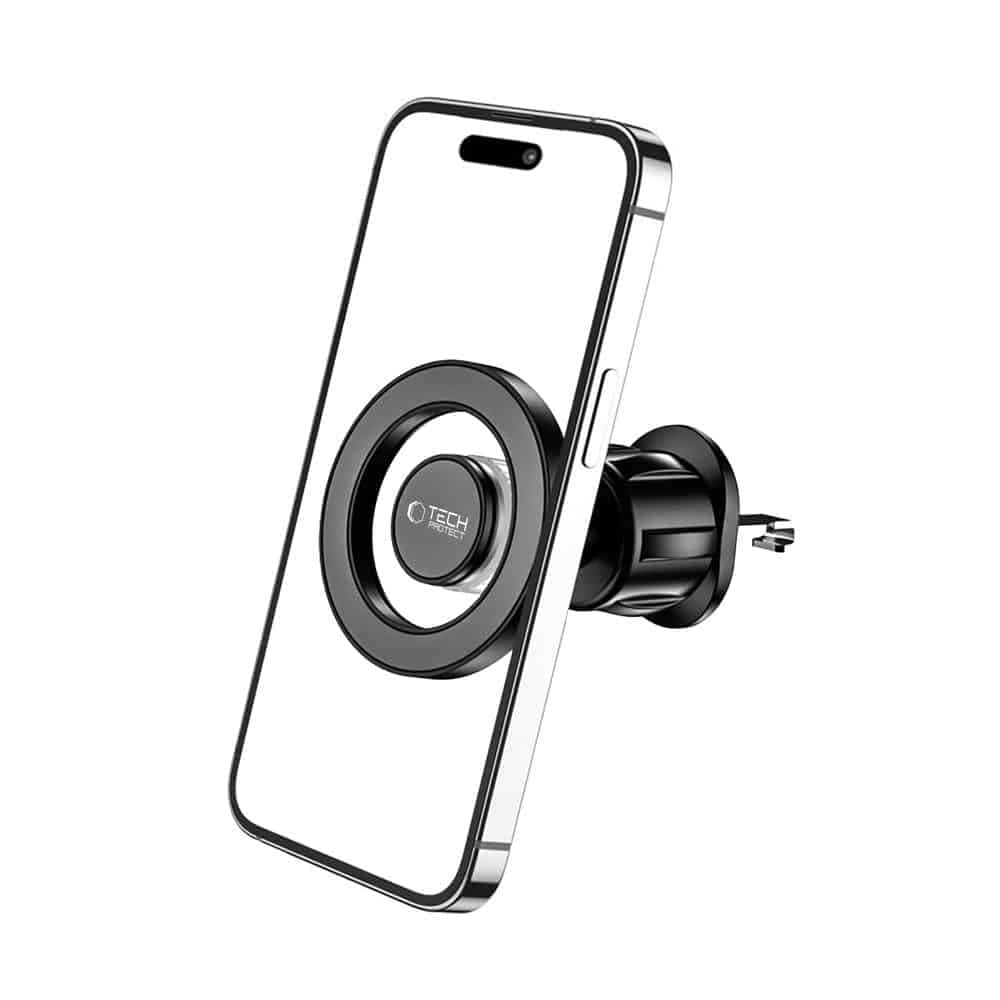 Tech-Protect N51 μαγνητική βάση αυτοκινήτου MagSafe μαύρη 2