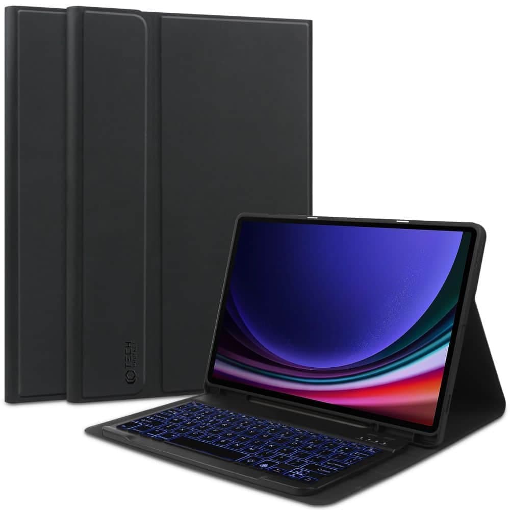 Tech-Protect SC Pen + Keyboard Galaxy Tab S9 FE+ Plus 12.4 X610 / X616B μαύρο