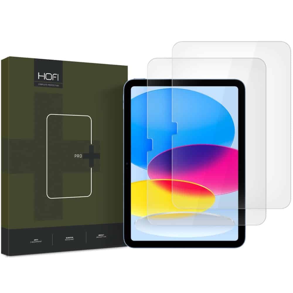 Hofi Glass Pro+ 2-pack tempered glass για iPad 10.9” 10 / 2022 / 11” 11 / 2025 διαφανές