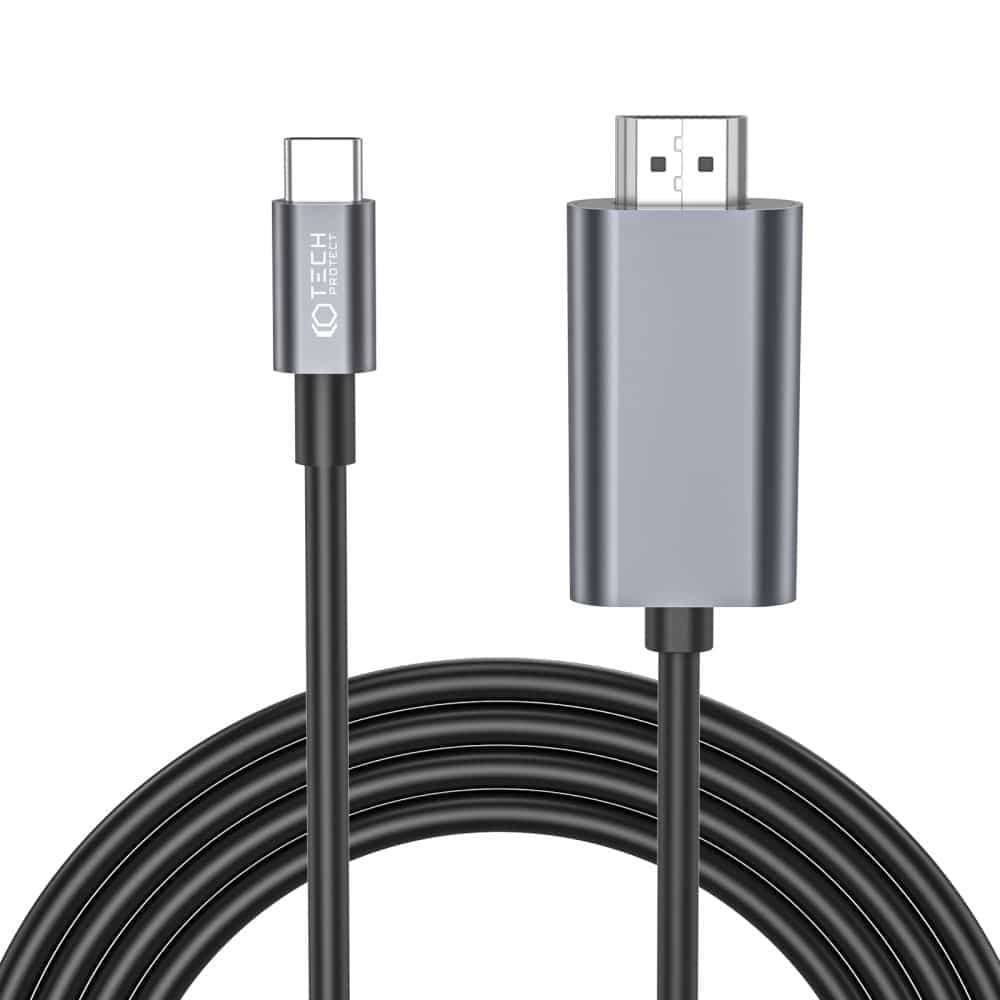 Tech-Protect καλώδιο Ultraboot Type-C σε HDMI 4K 60Hz 200cm μαύρο