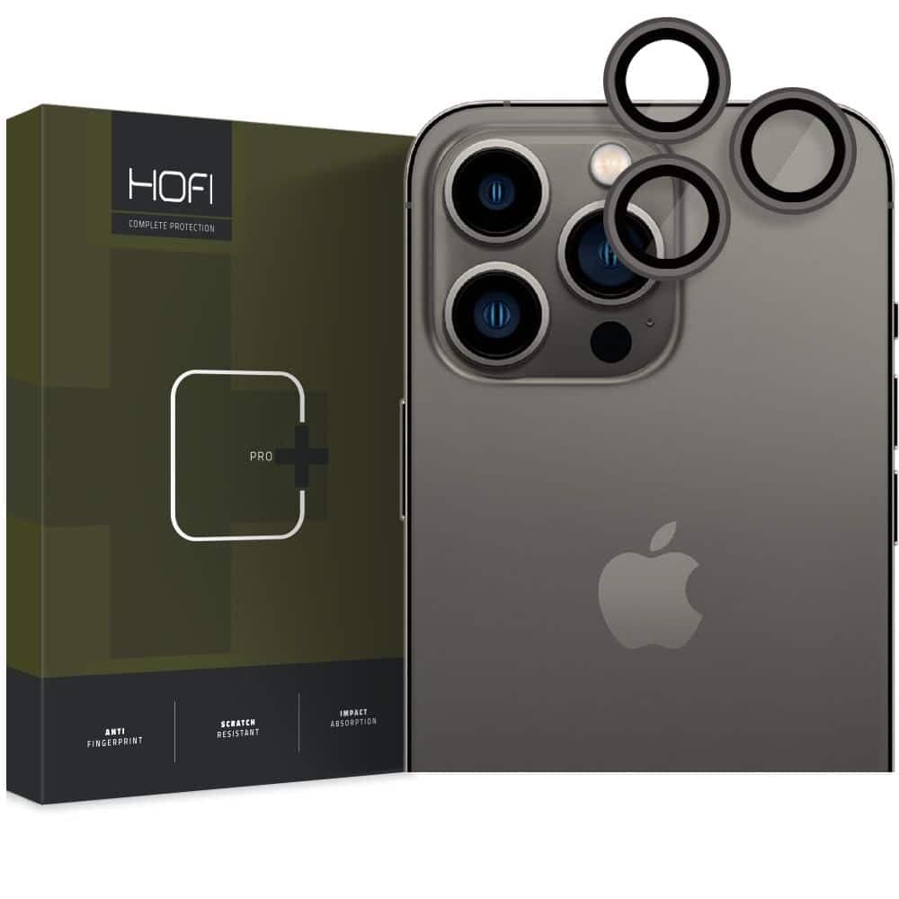 HOFI προστασία κάμερας Camring Pro+ iPhone 14 Pro / 14 Pro Max μαύρο
