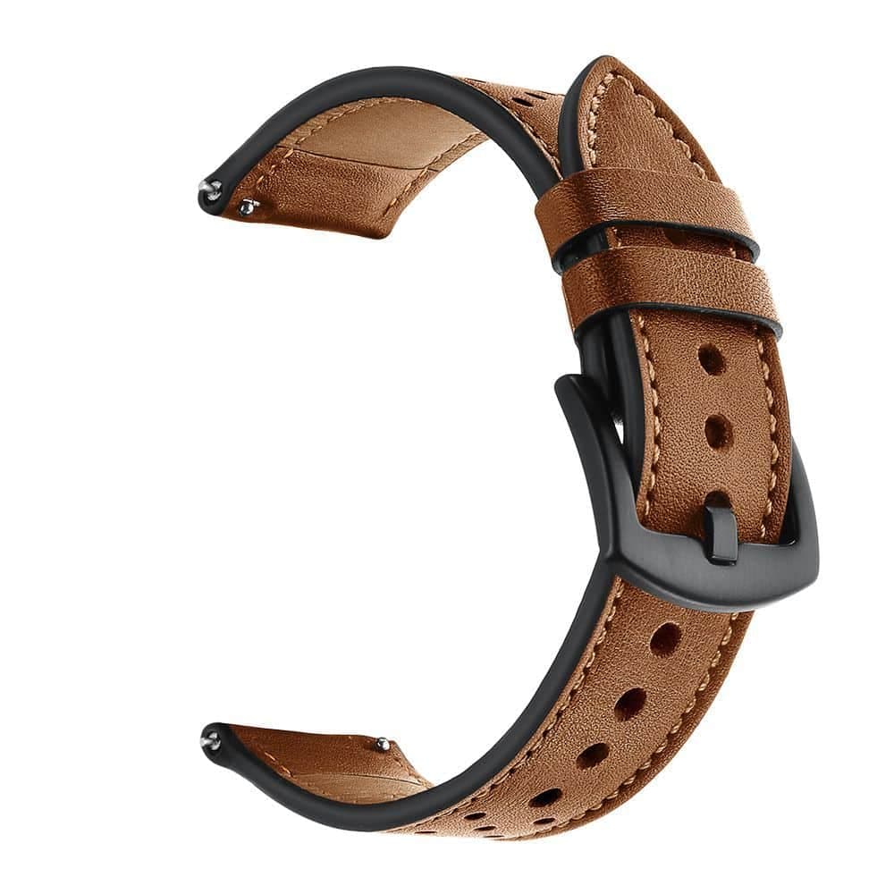 TECH-PROTECT δερμάτινο - θήκη για Samsung Galaxy Watch 4 / 5 Pro 6 7 FE - Καφέ 2