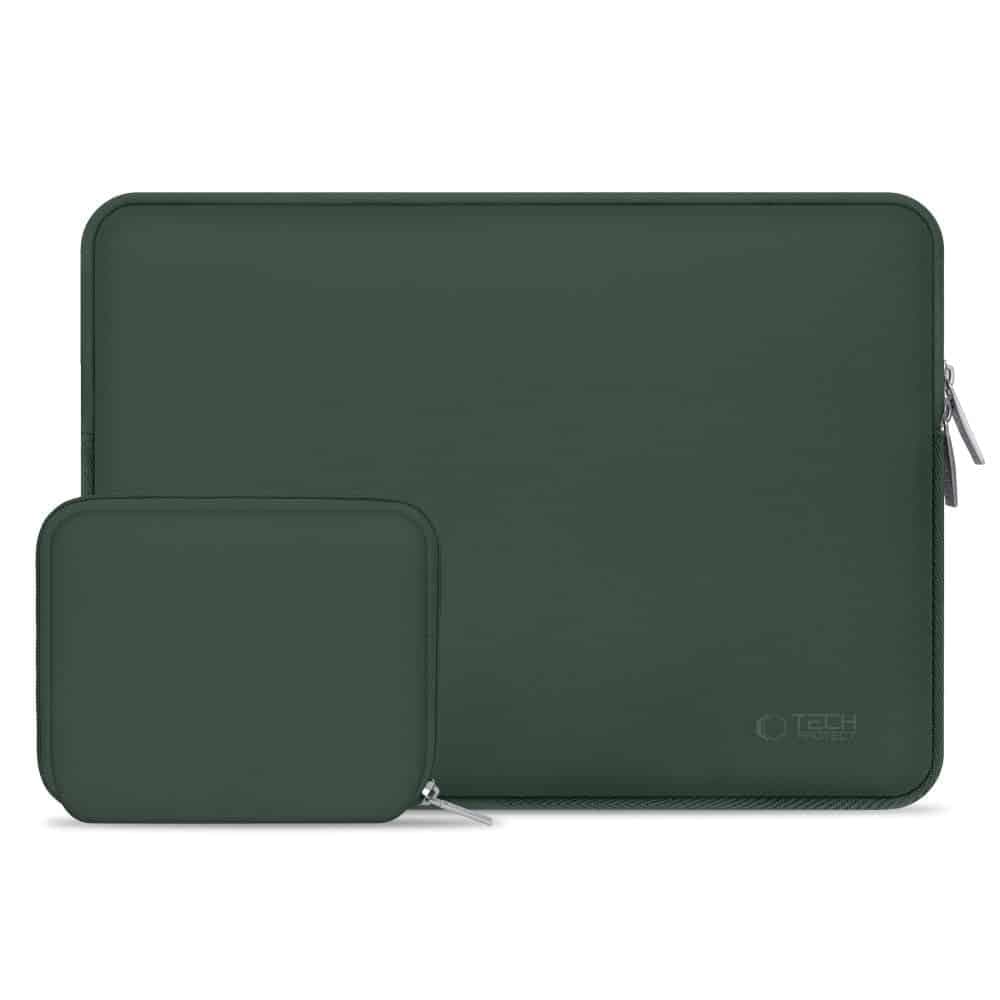 Tech-Protect Neoslim laptop 15-16 σκούρο πράσινο