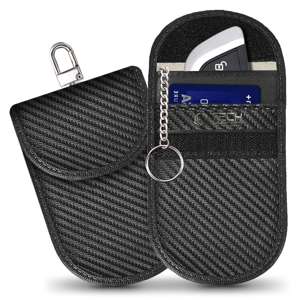 Tech-Protect Faraday KLR100 θήκη Keyless RFID Signal Blocker Carbon