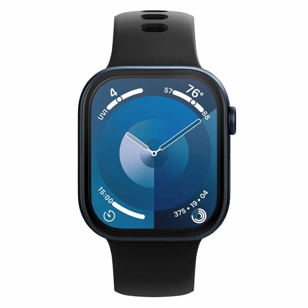 Spigen Hybrid Glass “EZ Fit” 2-Pack Apple Watch 10 (46 MM) διαφανές 2