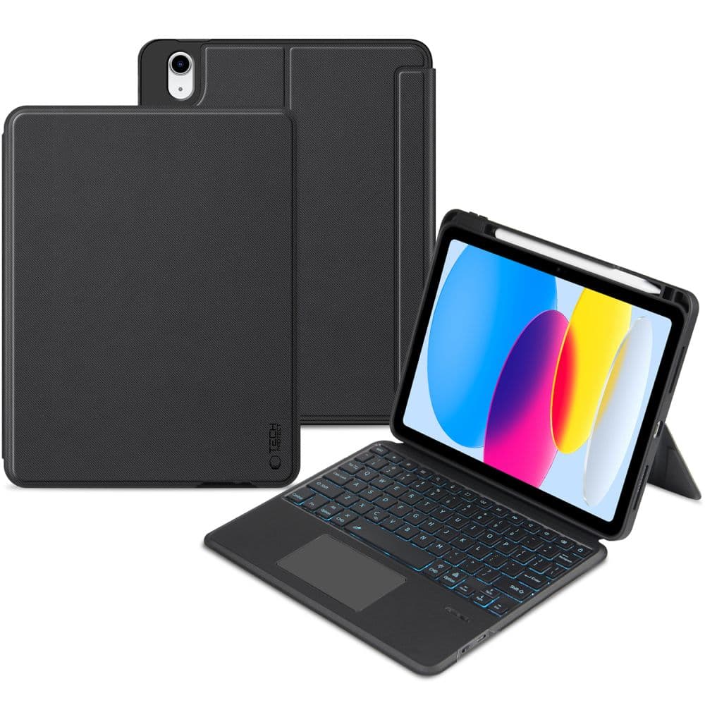Tech-Protect SCMAG Pen + Keyboard iPad 10.9” 10 / 2022 / 11” 11 / 2025 μαύρο