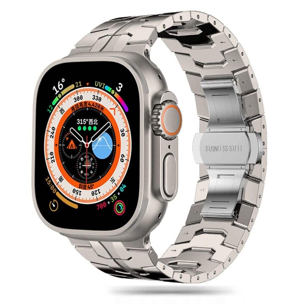 TECH-PROTECT Stainless Line - θήκη για Apple Watch 6 / 7 8 9 10 SE Ultra 1 2 - Διάφανο