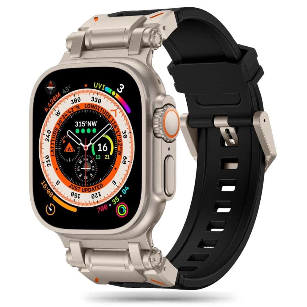 TECH-PROTECT Delta Pro - θήκη για Apple Watch 6 / 7 8 9 10 SE Ultra 1 2 - Μαύρο