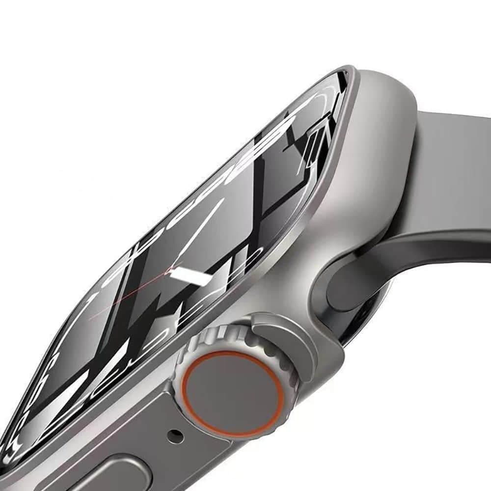 Tech-Protect Defense360 Apple Watch 4 / 5 / 6 / SE (44MM) τιτάνιο/πορτοκαλί 3