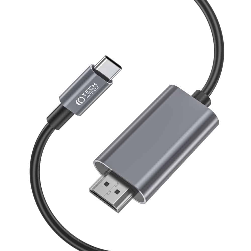 Tech-Protect καλώδιο Ultraboot Type-C σε HDMI 4K 60Hz 200cm μαύρο 2