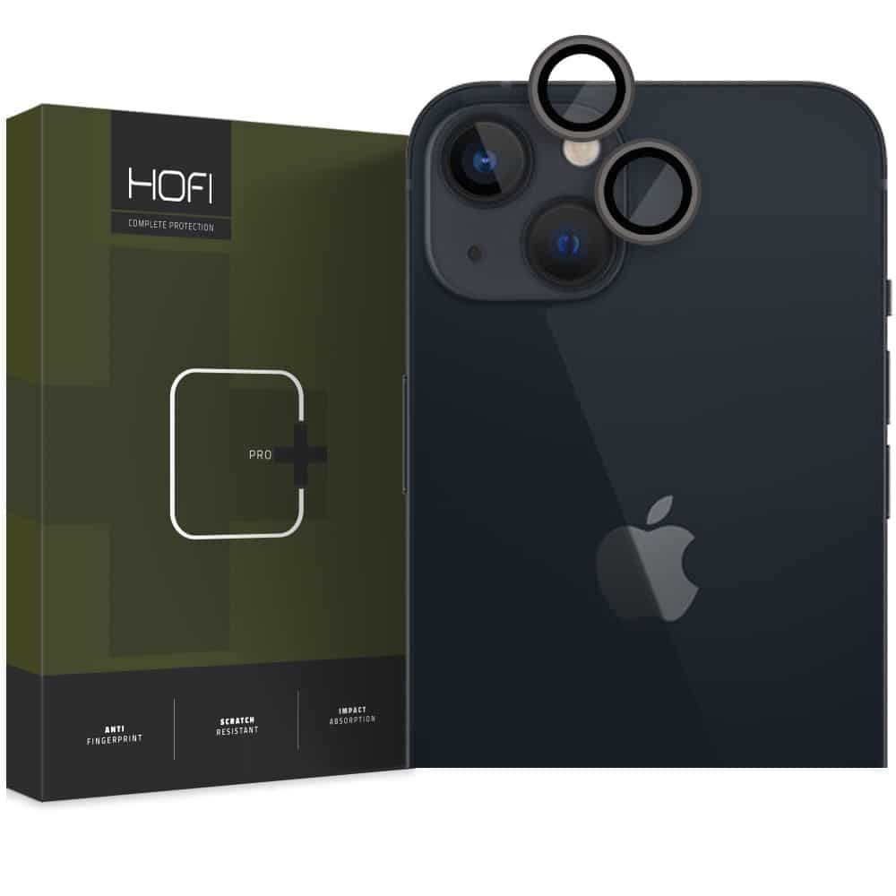 HOFI προστασία κάμερας Camring Pro+ iPhone 14 / 14 Plus / 15 / 15 Plus μαύρη