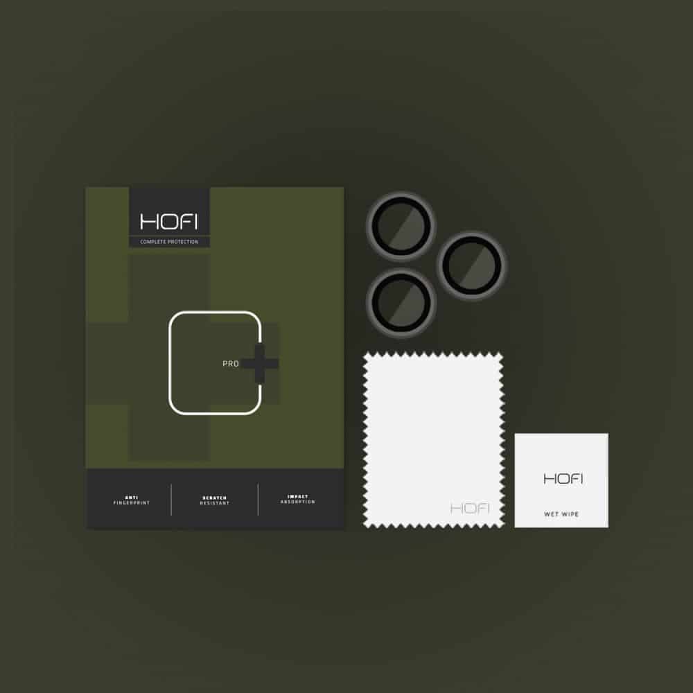 HOFI προστασία κάμερας Camring Pro+ iPhone 14 Pro / 14 Pro Max μαύρο 4