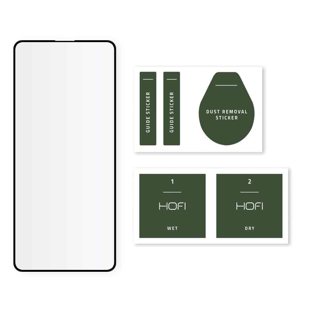 Hofi tempered glass pro+ Galaxy A52 / A52S μαύρο 4