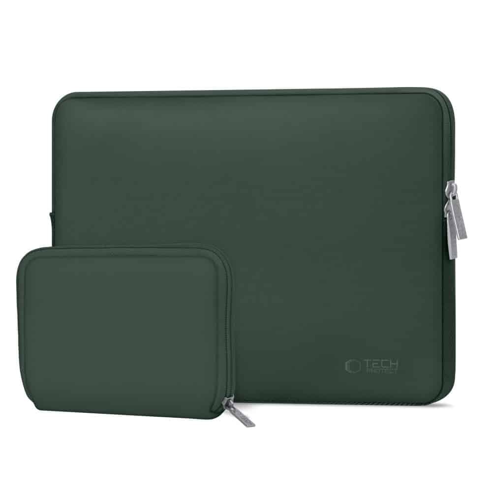 Tech-Protect Neoslim laptop 15-16 σκούρο πράσινο 2