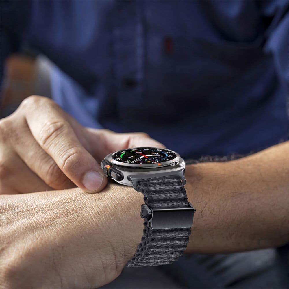 TECH-PROTECT Weave Pro - θήκη για Samsung Galaxy Watch Ultra - Μαύρο 3