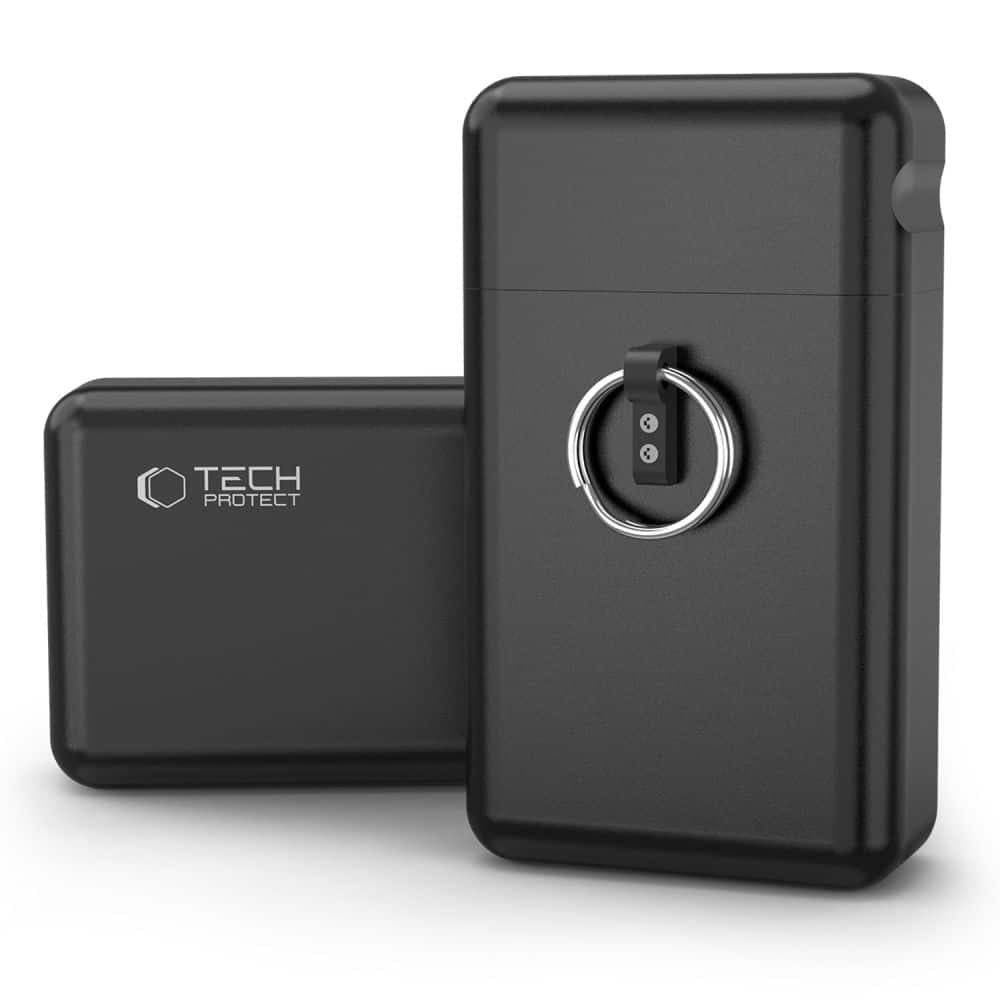 Tech-Protect Faraday KLR200 μεταλλική θήκη RFID σήματος μπλοκαρίσματος μαύρη 2