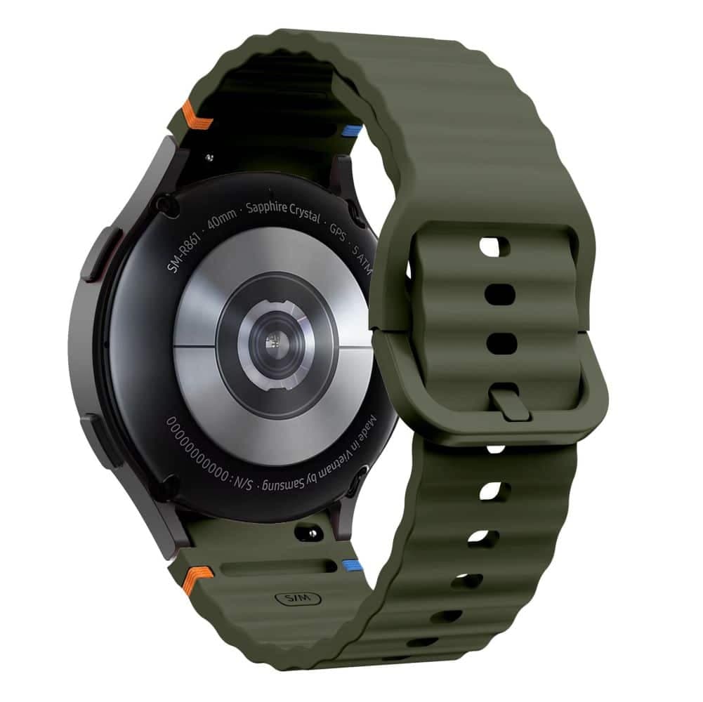 TECH-PROTECT σιλικόνη αθλητική - θήκη για Samsung Galaxy Watch 4 / 5 Pro 6 7 FE - Πράσινο 2