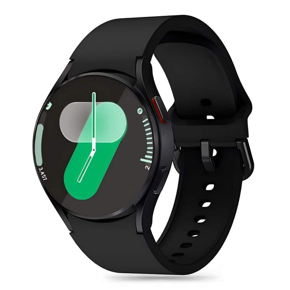 TECH-PROTECT σιλικόνη - θήκη για Samsung Galaxy Watch 4 / 5 Pro 6 7 FE - Μαύρο