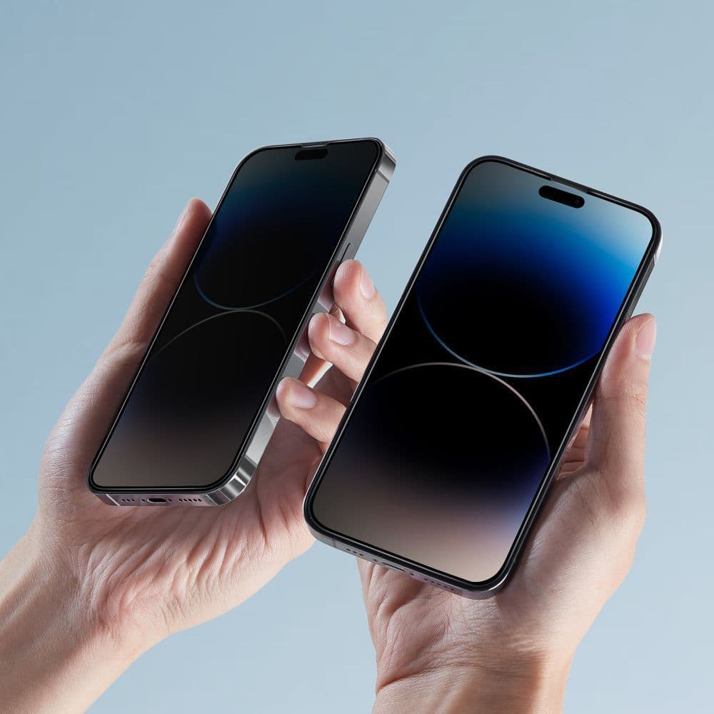 HOFI Anti Spy Glass Pro+ 2-Pack iPhone 16 Pro Privacy γυαλί προστασίας 3