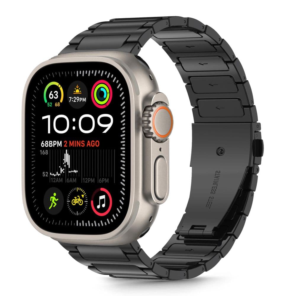 TECH-PROTECT κλασική ανοξείδωτη θήκη - θήκη για Apple Watch 6 / 7 8 9 10 SE Ultra 1 2 - Μαύρο