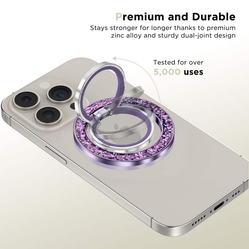 Tech-Protect Mmr200 μαγνητικός δακτύλιος Magsafe για τηλέφωνο μωβ 2