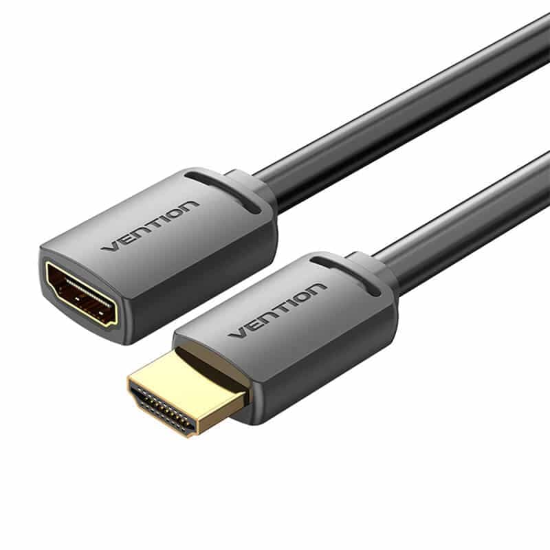 Vention HDMI 2.0 αρσενικό σε HDMI 2.0 θηλυκό καλώδιο επέκτασης 3μ, 4K 60Hz, (Μαύρο) 4
