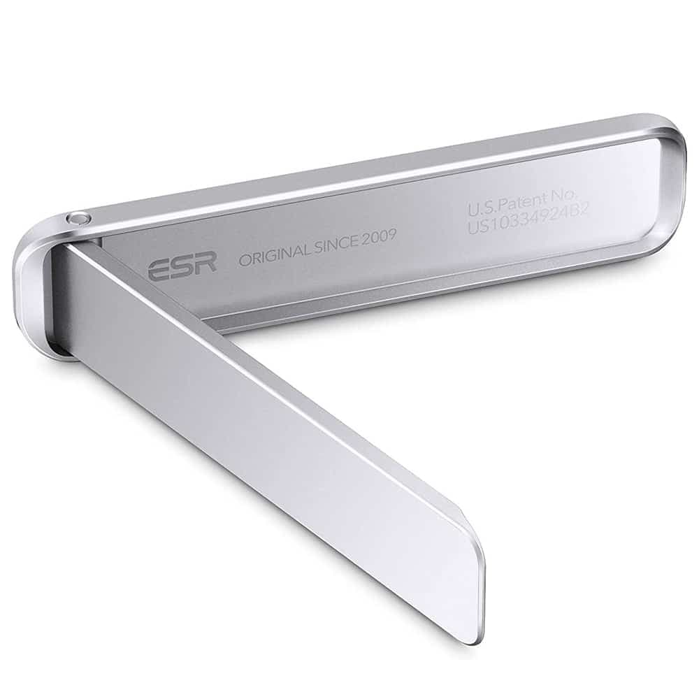 ESR - Βάση Γραφείου Boost Kickstand - Ρυθμιζόμενη Γωνία, Κάθετη και Οριζόντια Στήριξη, για Τηλέφωνα - Ασημί