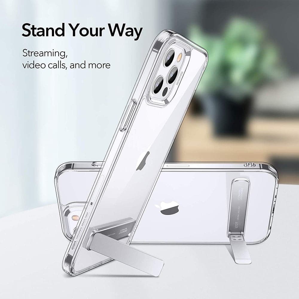 ESR - Βάση Γραφείου Boost Kickstand - Ρυθμιζόμενη Γωνία, Κάθετη και Οριζόντια Στήριξη, για Τηλέφωνα - Ασημί 4