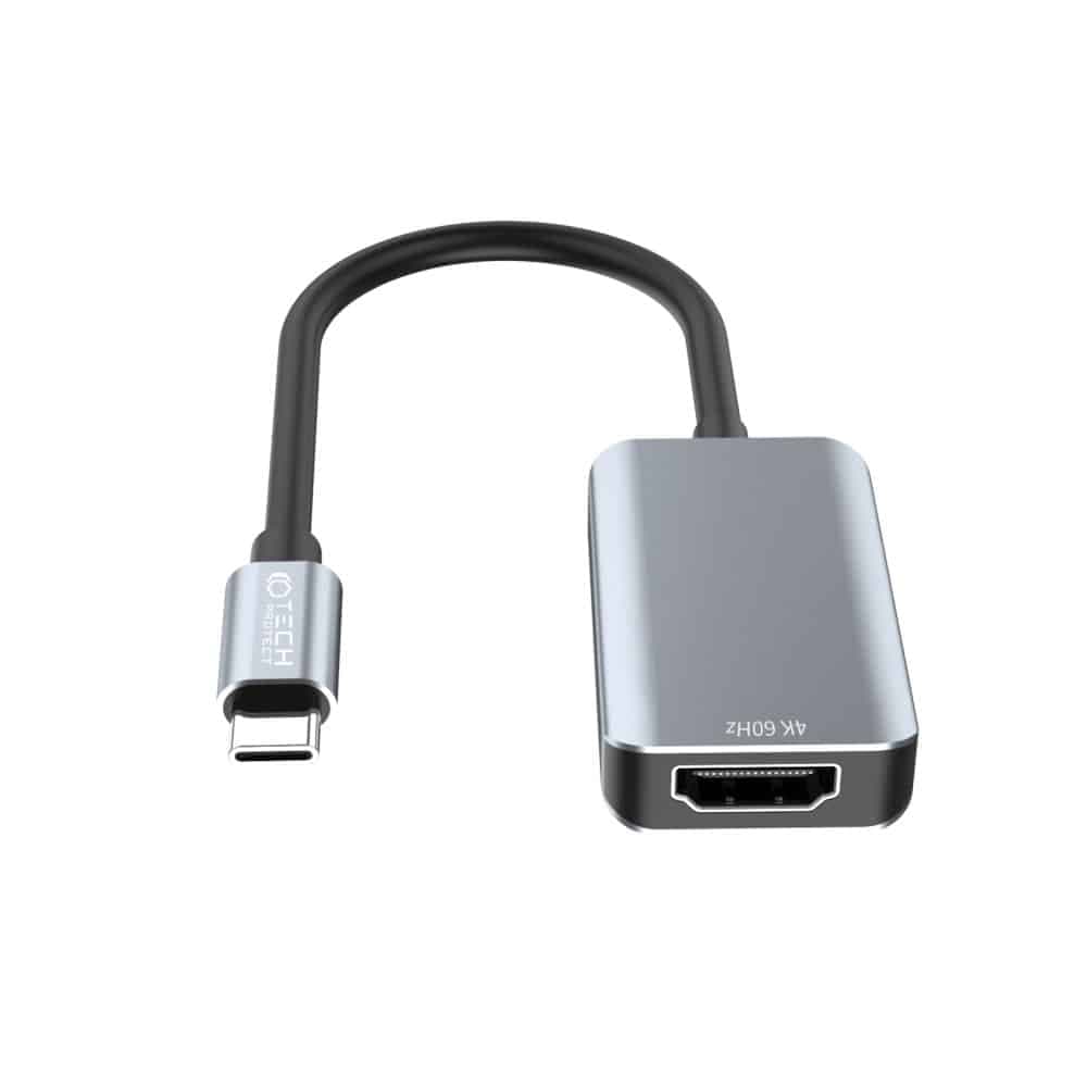 Tech-Protect προσαρμογέας Type-C σε HDMI 4K 60Hz μαύρος 3