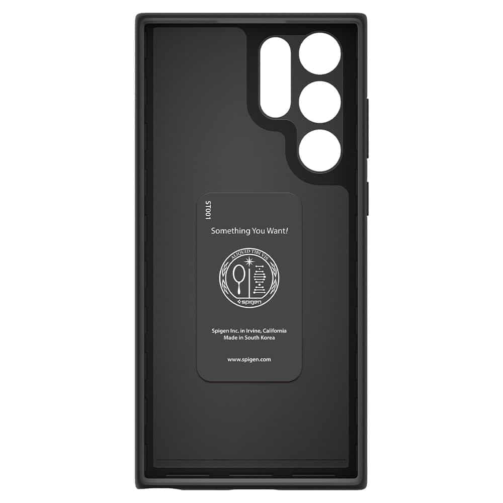 Spigen Thin Fit - θήκη για Samsung Galaxy S22 Ultra - Μαύρο 4