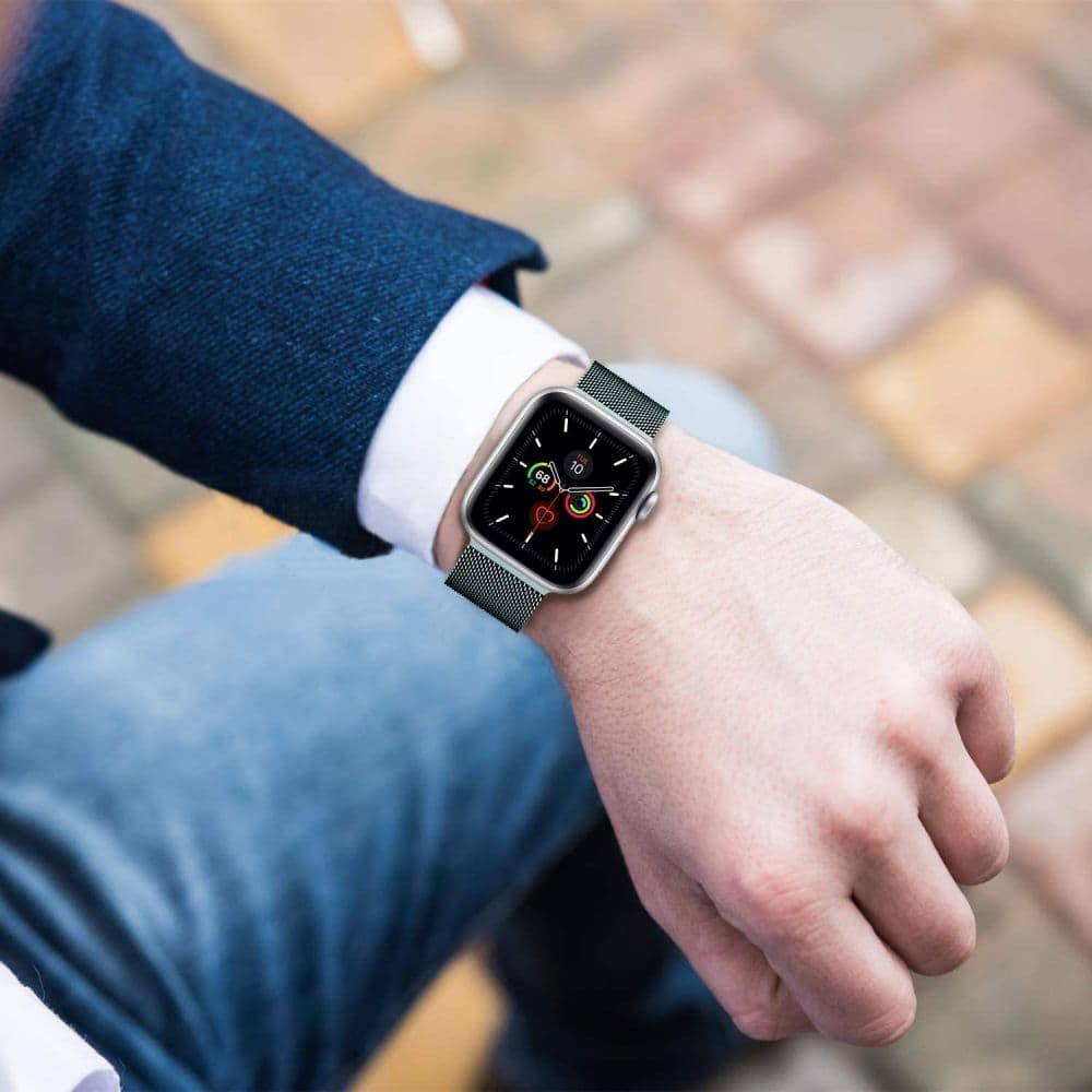 TECH-PROTECT MILANESEBAND - θήκη για Apple Watch 6 / 7 8 9 10 SE Ultra 1 2 - Χρυσό 4